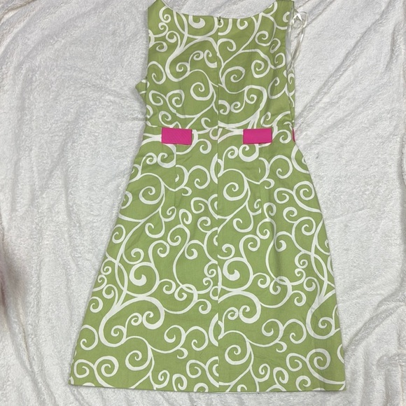 Jessica Howard Green Sleeveless A-Line Dress - Picture 7 of 9